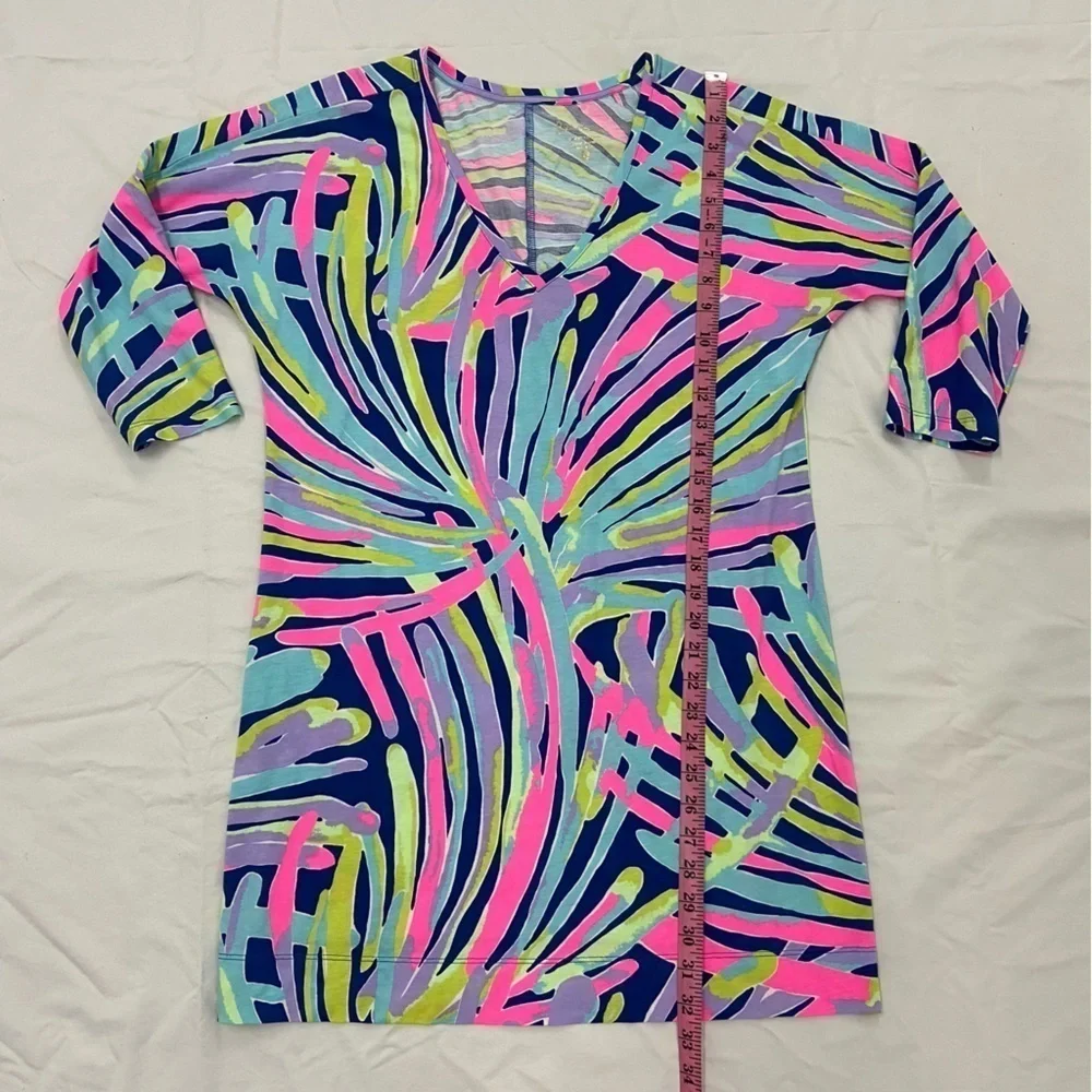 LILLY PULITZER SUGARTOWN Women's Dress Sz S Psychedelic Hippie 70’s Retro Y2K - Picture 4 of 9